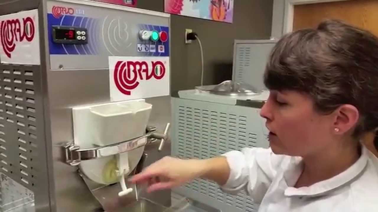 gelato batch freezer machine