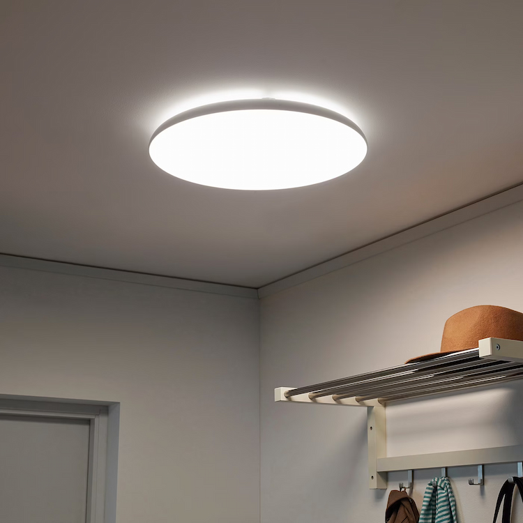 Celling LED lamp in the room