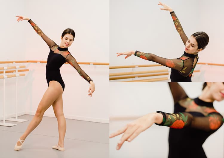 ballet leotards with sleeves