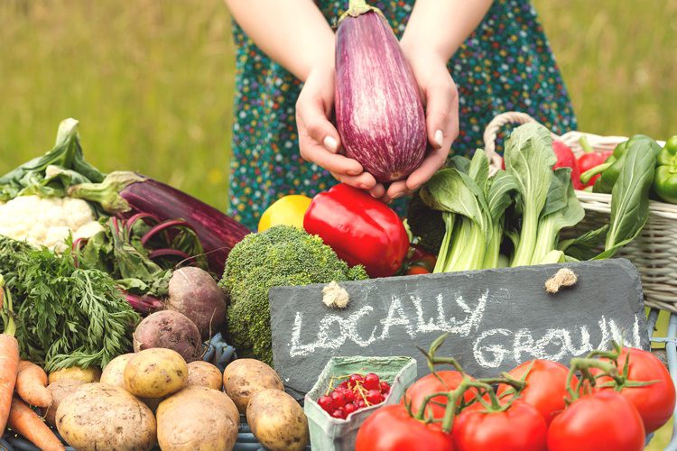 locally grown food