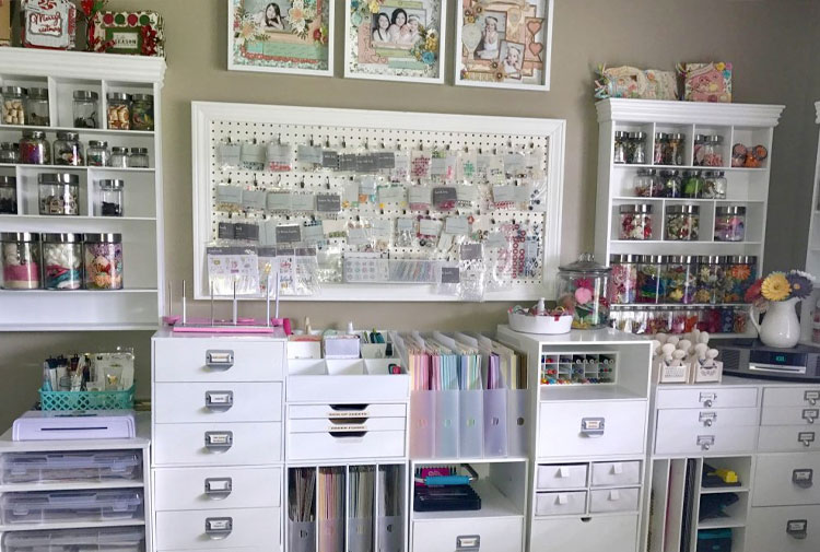 How to Store and Organise Your Craft and Scrapbook Supplies