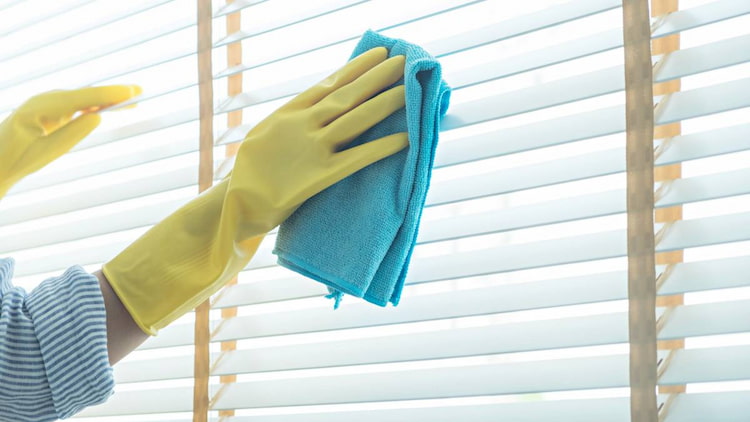 blinds cleaning